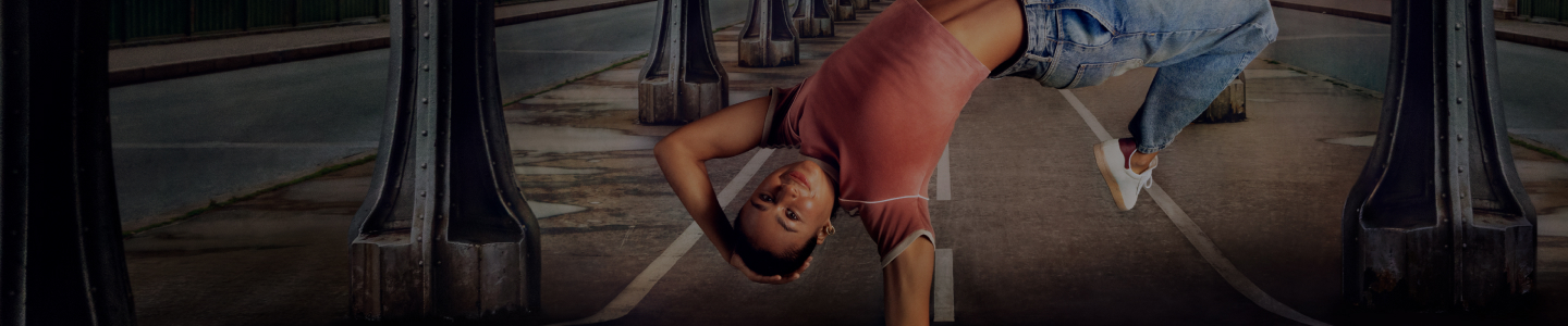 Olympic breakdancer decorative image